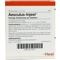 HEEL AESCULUS INJEELE 1,1 ml