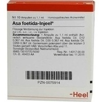 ASA FOETIDA INJEEL Ampullen ASA FOETIDA INJEEL Ampullen