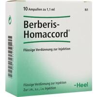 HEEL BERBERIS HOMACCORD Ampoules