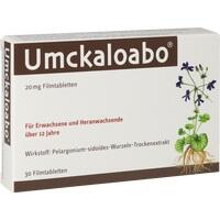 UMCKALOABO 20 mg Tabletas recubiertas