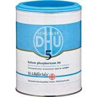 DHU BIOCHEMIE DHU 5 Kalium phosphor. D 6 Comprimés