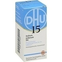 DHU BIOCHEMIE 15 Kalium jodatum D 6 Comprimidos