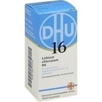 BIOCHEMIE DHU 16 Lithium chloratum D 6 Compresse