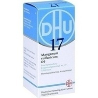 DHU BIOCHEMIE DHU 17 Manganum sulfuricum D 6 Tablets