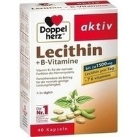 DOPPELHERZ Lecithin + B-Vitamine Capsules
