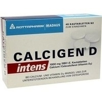 CALCIGEN D Intens 1000 mg/880 UI comprimidos masticables