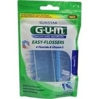 GUM Easy-Flossers Zahnseide inkl.Halter