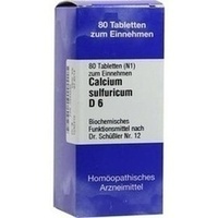 Biochemie 12 Calcium Sulfuricum D6 Tabletten
