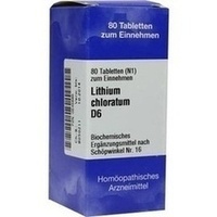 Biochemie 16 Lithium Chloratum D6 Tabletten