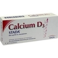 CALCIO D3 STADA 600 mg/400 UI pastillas masticables
