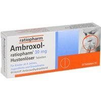 AMBROXOL ratiopharm 30 mg Hustenlöser Tabletten