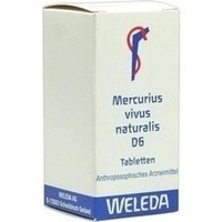 WELEDA MERCURIUS VIVUS nat. D 6 Comprimidos
