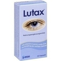 LUTAX 10 mg luteína cápsulas
