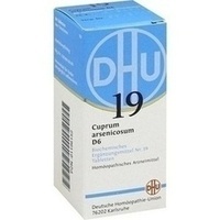 DHU BIOCHEMIE DHU 19 Cuprum arsenicosum D 6 Tablets