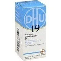 DHU BIOCHEMIE DHU 19 Cuprum arsenicosum D 12 Tablets