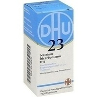 DHU BIOCHEMIE 23 Natrium bicarbonicum D 12 Comprimidos