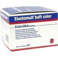 ELASTOMULL haft color 6 cmx20 m Fixierb.rot