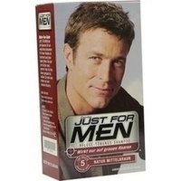 JUST for men Shampoo matiz castaño medio