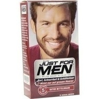 JUST for men Brush in Color Gel castaño medio