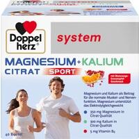DOPPELHERZ Magnesium + Kalium Citrat system Gran.