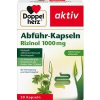 DOPPELHERZ Abfuehr-Kapseln Rizinol 1000 mg