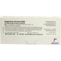 WELEDA ARGENTUM NITRICUM D 20 Ampoules