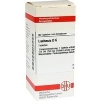 DHU LACHESIS D 6 Comprimidos