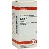 DHU SULFUR D 30 Tablets