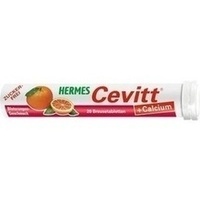 HERMES Cevitt+Calcium Blutorange effervescent Tablets