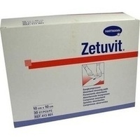 ZETUVIT Compresa absorbente sin esterilizar 10x10 cm