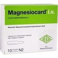 MAGNÉSIOCARD i.v. - Solution injectable