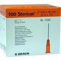 STERICAN Dental Canula Luer 0.5x40 mm