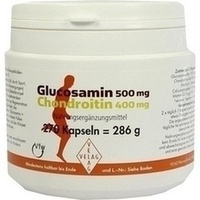 GLUCOSAMINE 500 mg + 400 mg de chondroïtine, Gélules