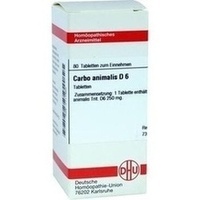 CARBO ANIMALIS D 6 Tabletten