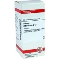 FERRUM METALLICUM D 12 Tabletten