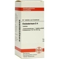 CHOLESTERINUM D 4 Tabletten