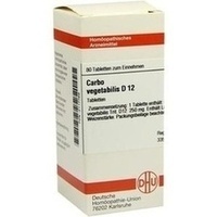 CARBO VEGETABILIS D 12 Tabletten