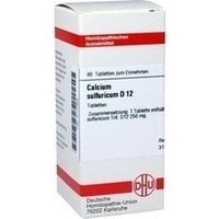 DHU CALCIUM SULFURICUM D 12 Tablets