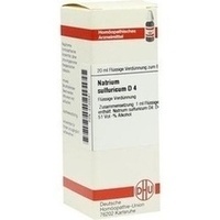 NATRIUM SULFURICUM D 4 Dilution