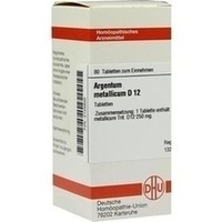 ARGENTUM METALLICUM D 12 Tabletten