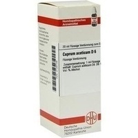 CUPRUM ACETICUM D 6 Dilution