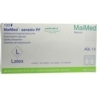 MAIMED sensitiv PF Unt.Handsch.unster.Latex Gr.L