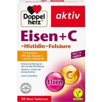 DOPPELHERZ Eisen+Vit.C+L-Histidin Tablets