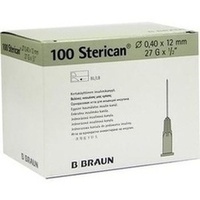 STERICAN Aghi da Insulina monouso 27Gx1/2 0,40x12 mm