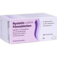NYSTATIN LEDERLE Filmtabletten