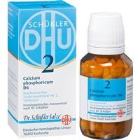 DHU BIOCHEMIE DHU 2 Calcium phosphor. D 6 Comprimés