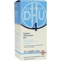 DHU BIOCHEMIE 4 Kalium chlorat. D 12 Comprimidos