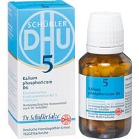 DHU BIOCHEMIE DHU 5 Kalium phosphor.D 6 Tablets