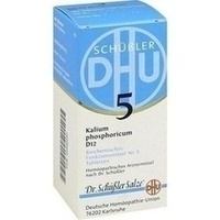 DHU BIOCHEMIE DHU 5 Kalium phosphor.D 12 Tablets