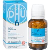 DHU BIOCHEMIE 6 Kalium sulfur.D 6 Comprimidos